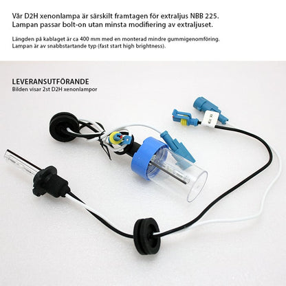D2H Xenonlampa 50-70W Speedstart | Extraljus