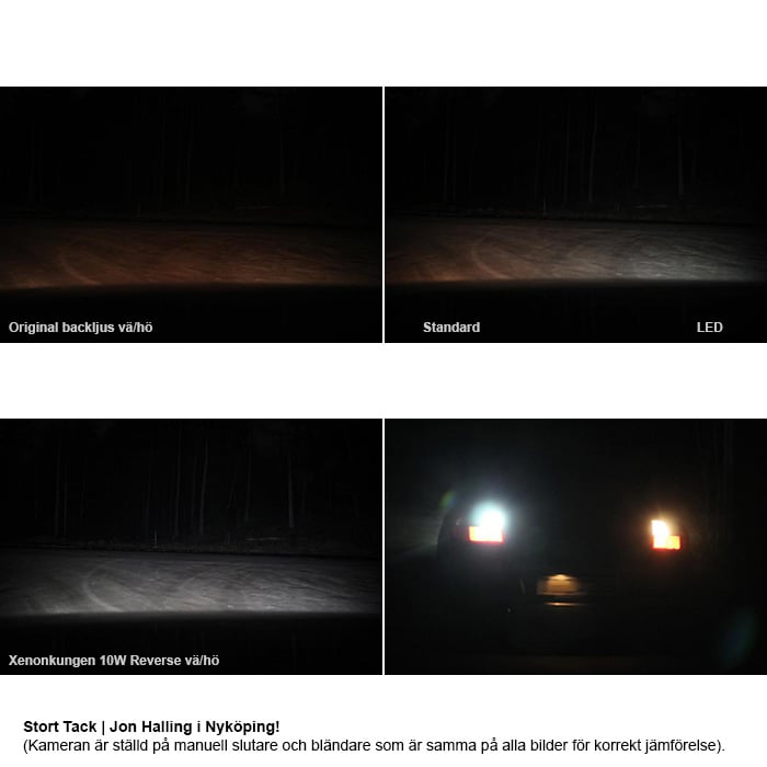 BA15S | 1156 LED Backlampa 10W