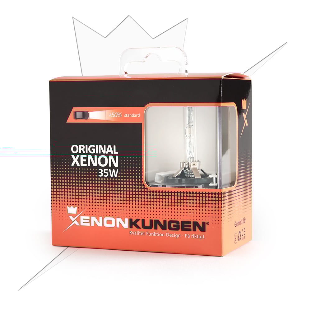 D1S 4300K Xenonlampor Xenonkungen®