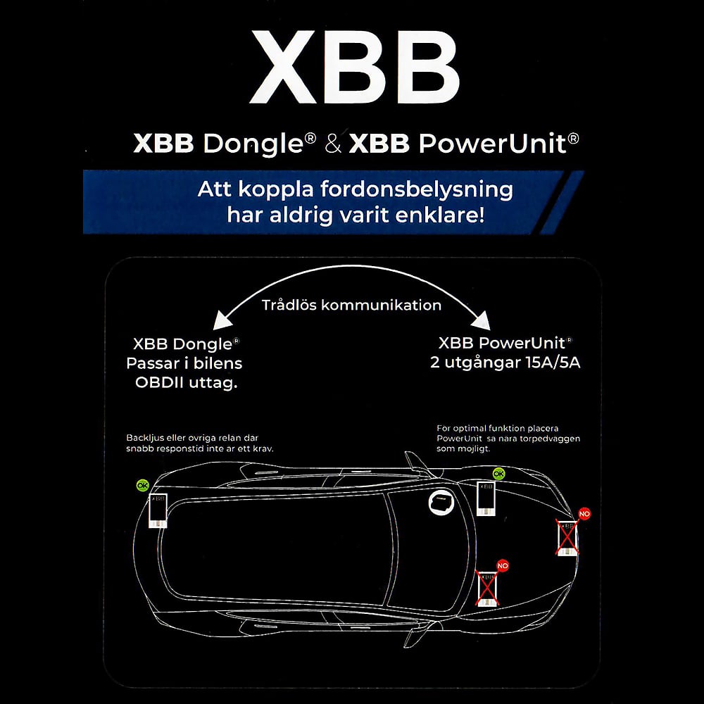 XBB OBD-II Dongel + PowerUnit