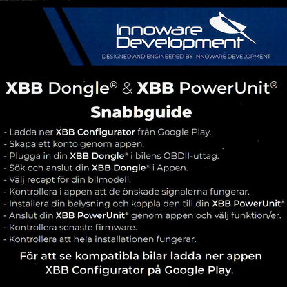 XBB OBD-II Dongel + PowerUnit