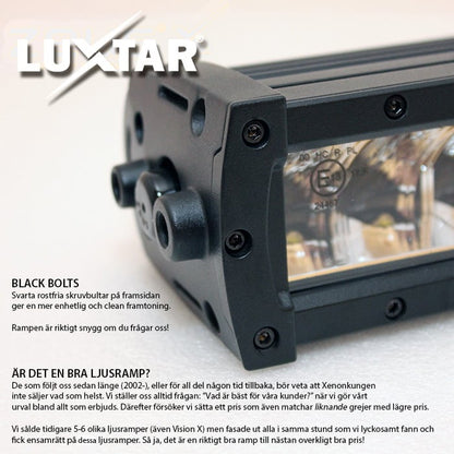 LUXTAR® X18 LED-ramp Spot 180W 7536 Lumen – Lång Räckvidd Bil