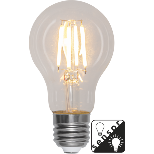 Star Trading - LED-lampa E27 A60 Sensor clear - 4.2w