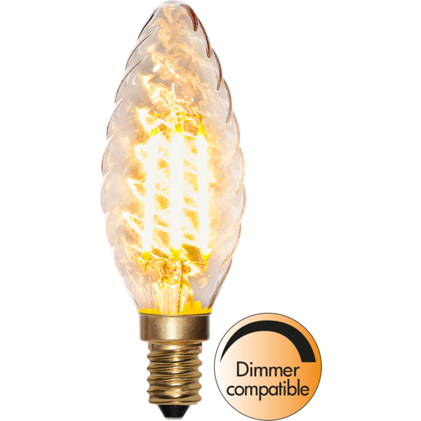 Star Trading - LED-lampa E14 TC35 Soft Glow - 3w - 2100K