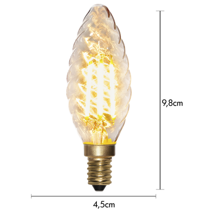 Star Trading - LED-lampa E14 TC35 Soft Glow - 3w - 2100K