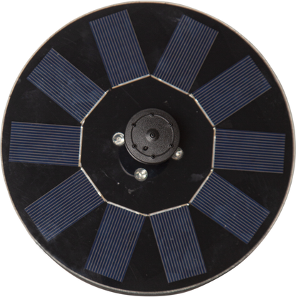 Star Trading - Solcellsbelysning - Solcellsdekoration Fountain - Svart - 10cm Ljusfärg RGB (Röd-Grön-Blå)