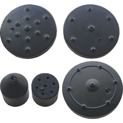 Star Trading - Solcellsbelysning - Solcellsdekoration Fountain - Svart - 10cm Ljusfärg RGB (Röd-Grön-Blå)