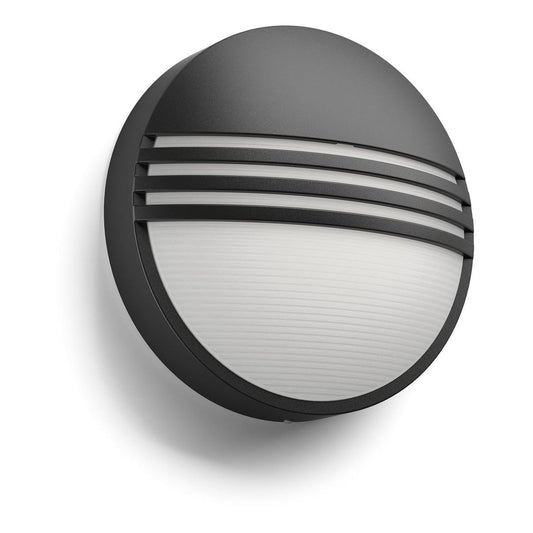 Philips - Yarrow wall lantern black 1x6W 230V