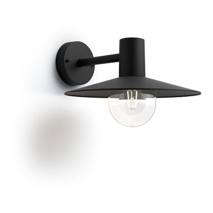 Philips - Skua wall lantern black 1x42W 230V