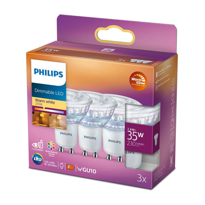 Philips - LED CLA 35W GU10 C90 WW 36D WGD 3SRT6