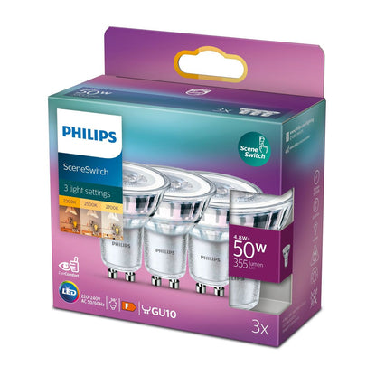 Philips - LED SSW 50W GU10 WW 36D RF ND 3SRT6