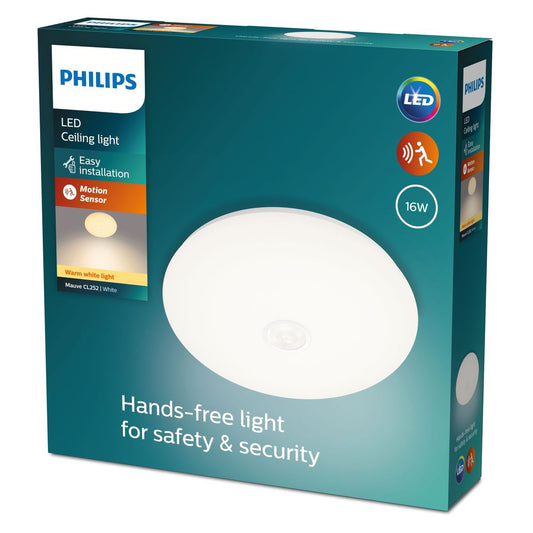 Philips - Mauve CL252 PIR RD 16W 27K W HV SR 06