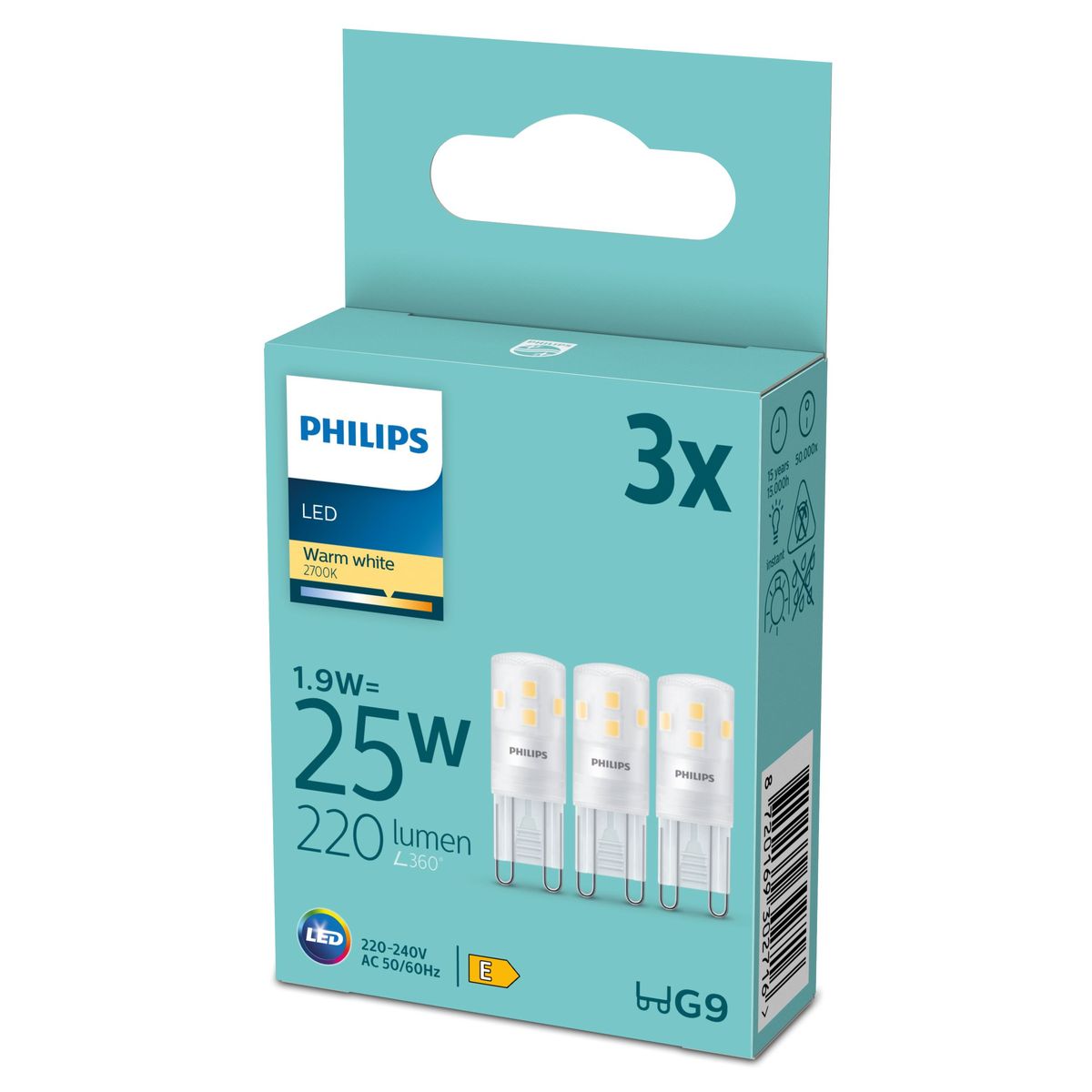 Philips - LED 25W G9 WW ND 3PF/6 DISC