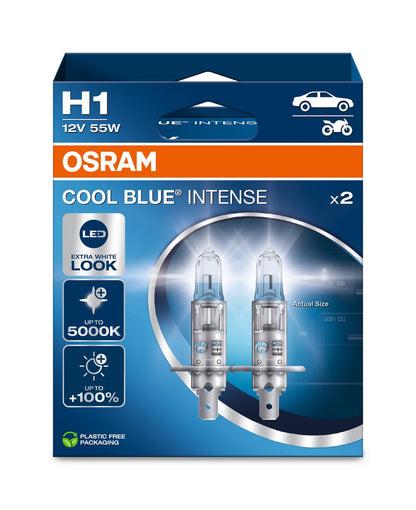 OSRAM - H1 Halogenstrålkastarlampa - Duo box - 2-PACK