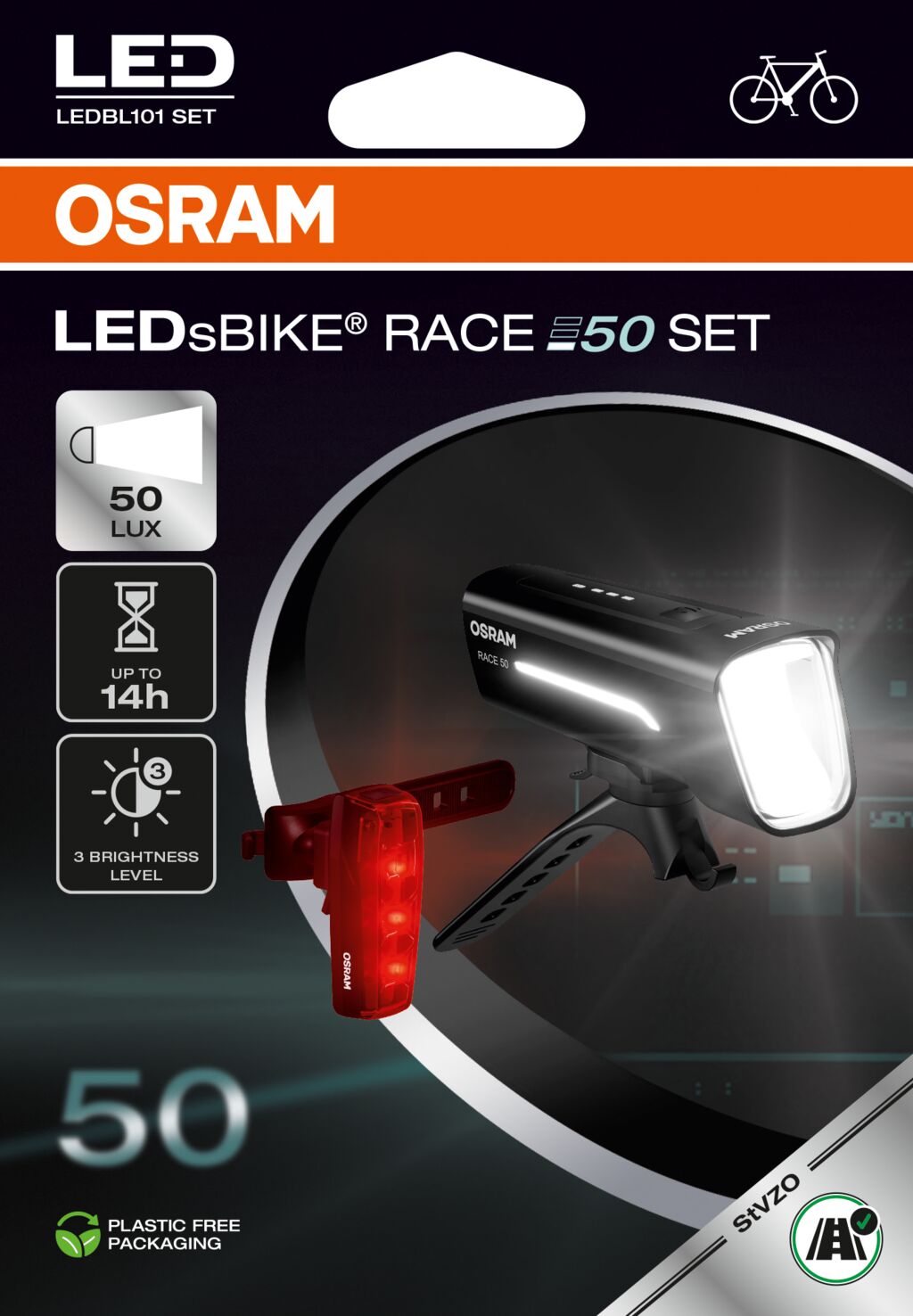 OSRAM LEDsBIKE RACE 50 SET