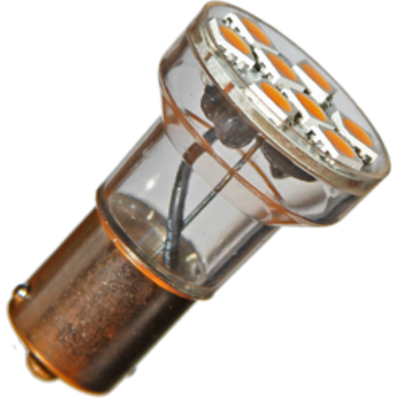 BA15s 12V/24V 1.3W spot