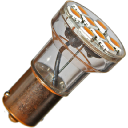 BA15s 12V/24V 1.3W spot