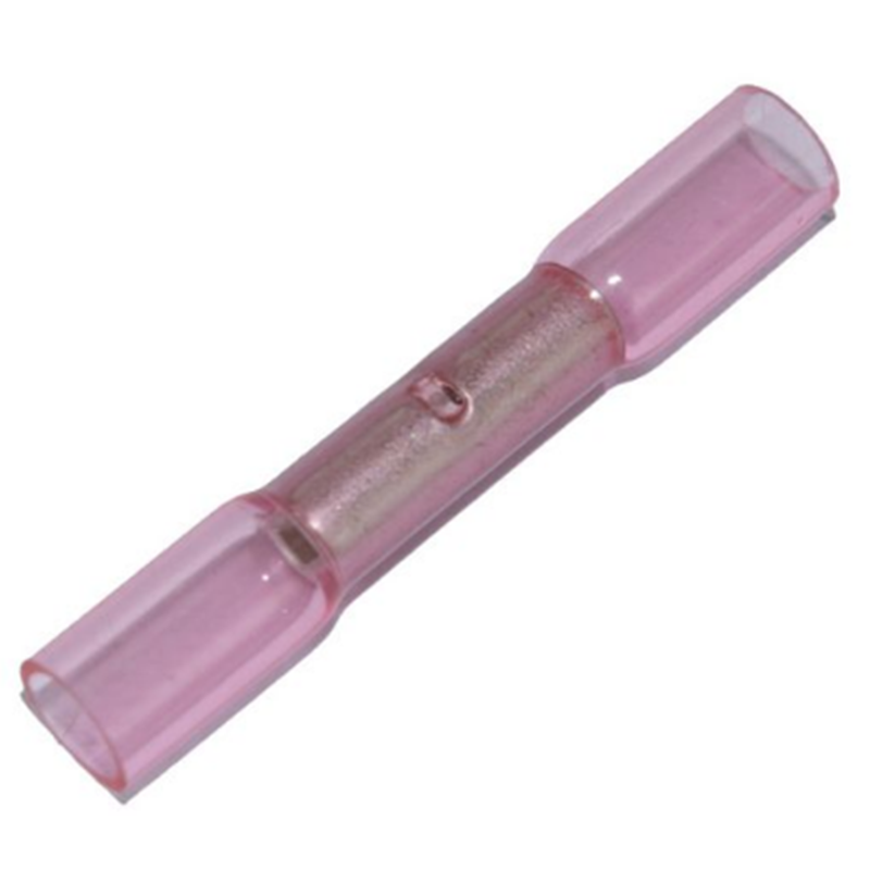 Krympbar skarvhylsa 0.5 till 1.65mm2 Röd - 5 st